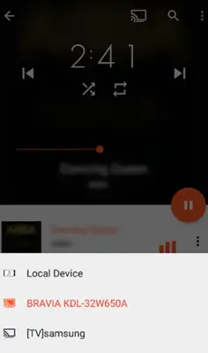 TuneCast DLNA Music Player android App screenshot 1