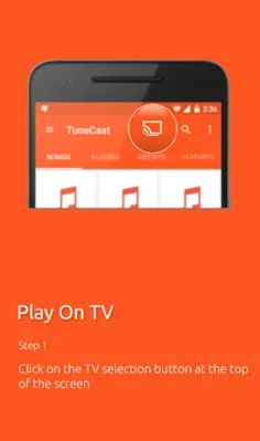 TuneCast DLNA Music Player android App screenshot 4